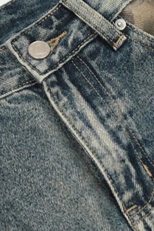 Concert Outfit Hip Hop Street Heavy Duty Ripped Jeans