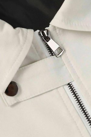 Concert Outfit Hip Hop Street Patches Flame Lapel Jacket