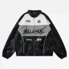 Concert Outfit Hip-Hop Street Style Stitching Pu Motorcycle Jacket
