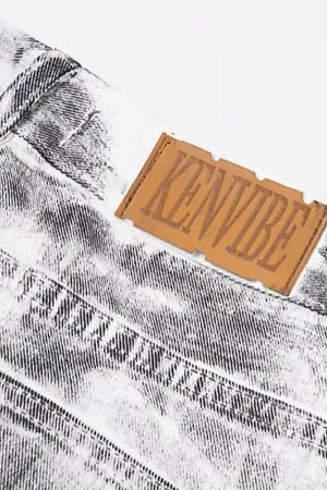 Concert Outfit Hip-Hop Style Painted Dirty Jeans