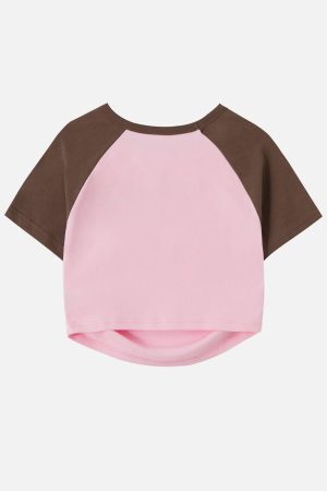 Concert Outfit Hollow Embroidery Pleating Tee