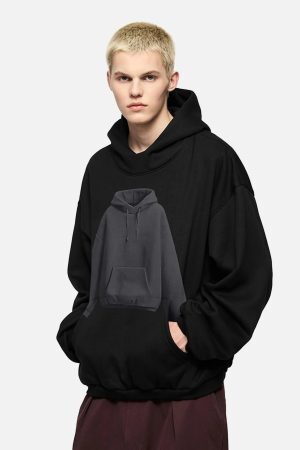 Concert Outfit Hoodie Pattern Printed Hoodie