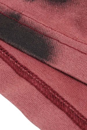 Concert Outfit Ink Splash Letter Print T-Shirt