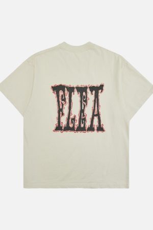 Concert Outfit Ink-Splashed Sun God Worn T-Shirt