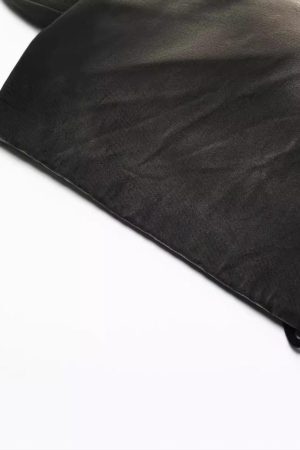 Concert Outfit Inkjet Dirty Pleated Pants