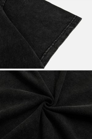 Concert Outfit Inverted Cross Print Tee