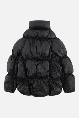 Concert Outfit Irregular Split Pleats Winter Coat