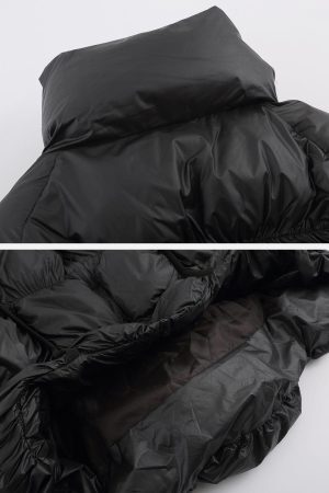 Concert Outfit Irregular Split Pleats Winter Coat