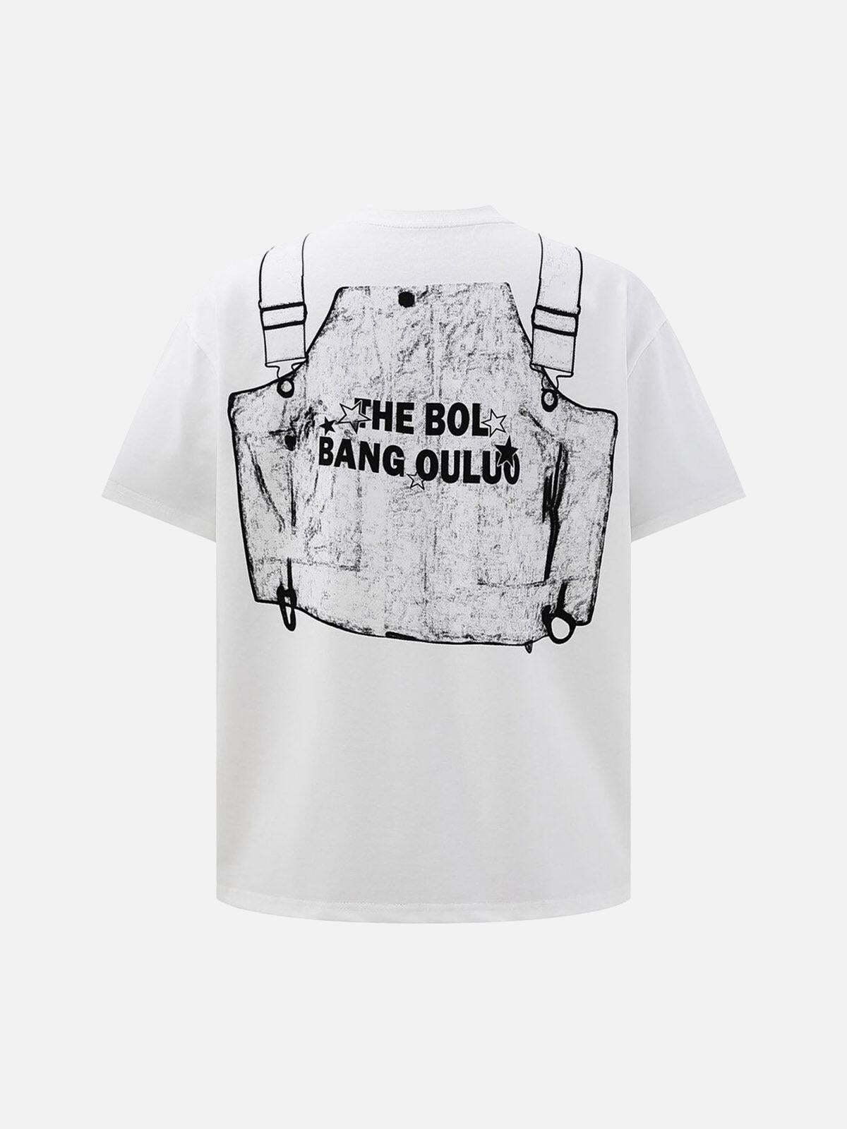 Concert Outfit Jacket Print Graphic T-Shirt Concert Outfit Jacket Print Graphic T-Shirt