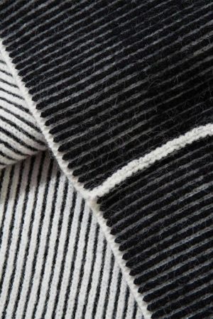 Concert Outfit Jacquard Half Turtleneck Knitted Sweater