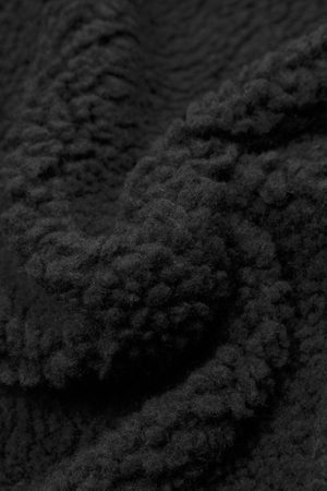 Concert Outfit Jacquard Stand Collar Sherpa Jacket