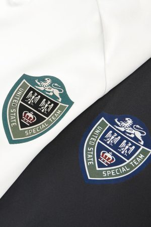 Concert Outfit Jersey Contrast Color Stitching Long Sleeve T-Shirt