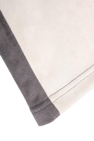 Concert Outfit Jersey Deconstructed Contrast Color Stitching Print T-Shirt