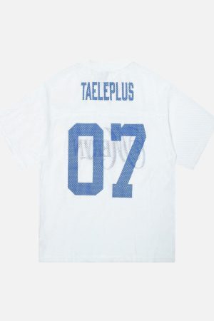 Concert Outfit Jersey Mesh Blouse Hollow T-Shirt