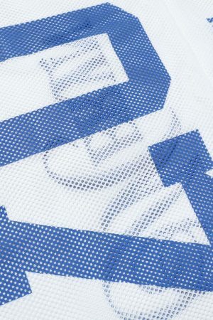 Concert Outfit Jersey Mesh Blouse Hollow T-Shirt