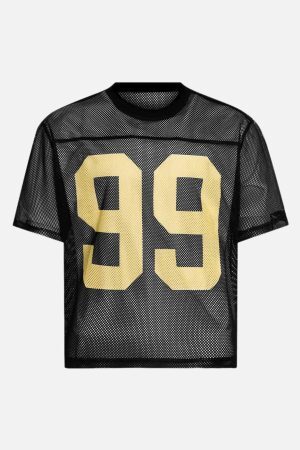 Concert Outfit Jersey Mesh Short-Sleeve T-Shirt