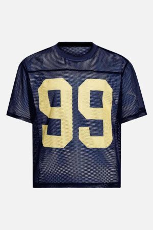 Concert Outfit Jersey Mesh Short-Sleeve T-Shirt