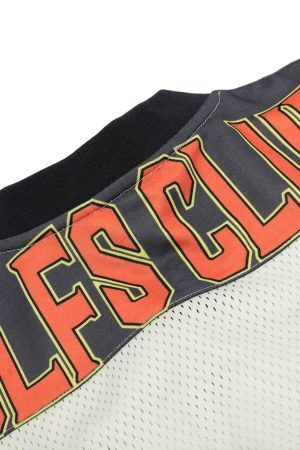 Concert Outfit Jersey Style Flame Print T-Shirt