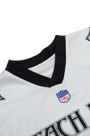 Concert Outfit Jersey Style Snake Print T-Shirt