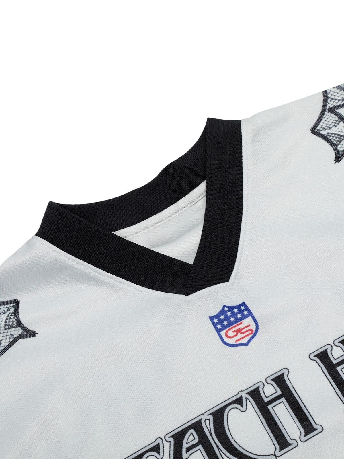 Concert Outfit Jersey Style Snake Print T-Shirt Concert Outfit Jersey Style Snake Print T-Shirt