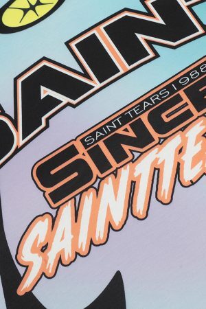 Concert Outfit Jersey Tie-Dye Long Sleeves T-Shirt