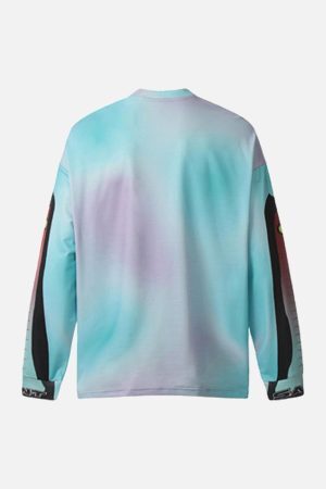 Concert Outfit Jersey Tie-Dye Long Sleeves T-Shirt