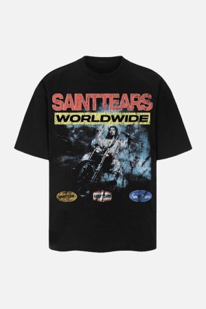 Concert Outfit Jesus Graphic T-Shirt