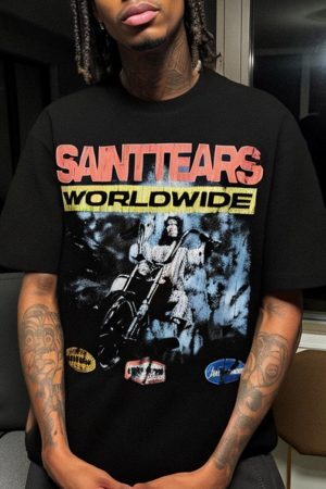 Concert Outfit Jesus Graphic T-Shirt