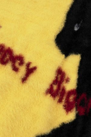 Concert Outfit Kitten Jacquard Mohair Sweater