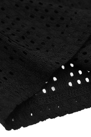 Concert Outfit Knitted Hollow Mesh Vest