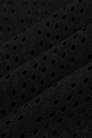 Concert Outfit Knitted Hollow Mesh Vest