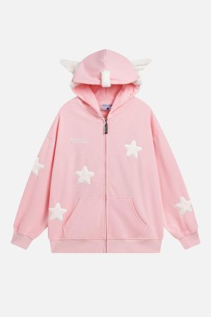 Concert Outfit Languid Charm Star Hoodie