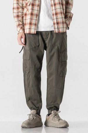 Concert Outfit Large Multiple Pockets Cargo Pants