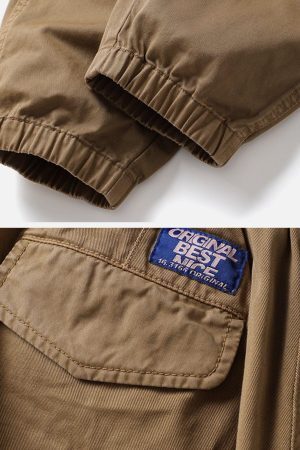 Concert Outfit Large Multiple Pockets Cargo Pants