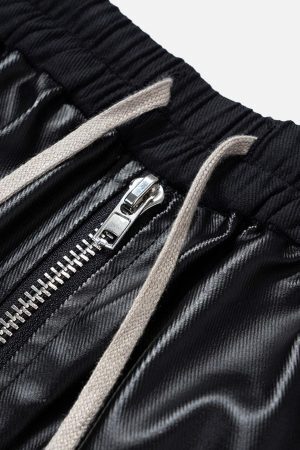 Concert Outfit Layered Three-Dimensional Pocket Wide-Leg Flared Pants