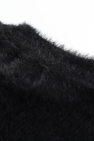 Concert Outfit Lazy Style Plus Velvet Print Sweater