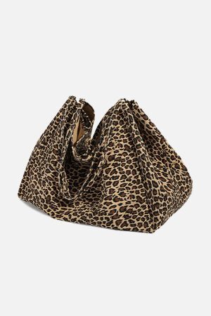 Concert Outfit Leopard Print Tote Bag