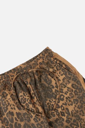 Concert Outfit Leopard Stripe Sweatpants