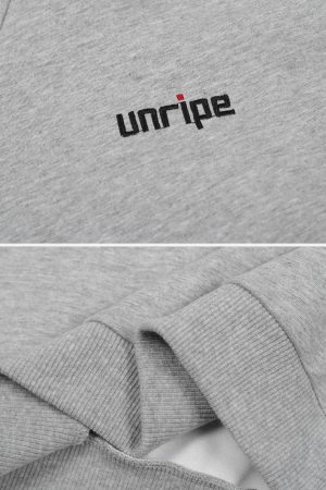 Concert Outfit Letter Back Printed Stand Collar Sweatshirt