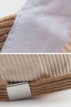 Concert Outfit Letter C Patchwork Hat