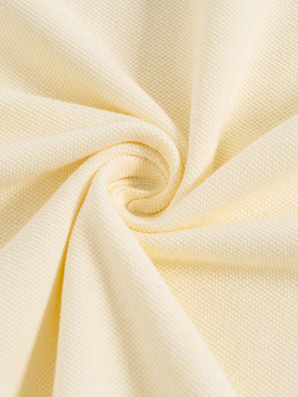 Concert Outfit Letter Embroidered Polo Shirt Concert Outfit Letter Embroidered Polo Shirt