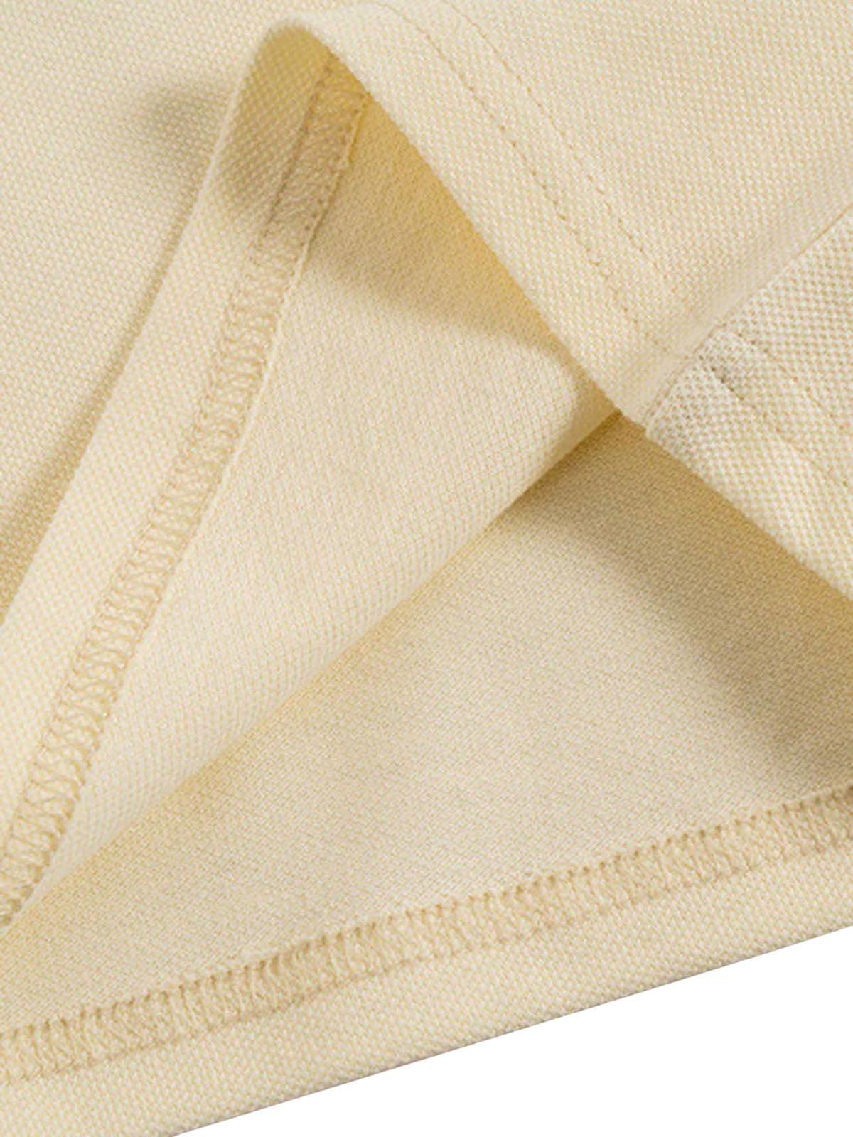 Concert Outfit Letter Embroidered Polo Shirt Concert Outfit Letter Embroidered Polo Shirt