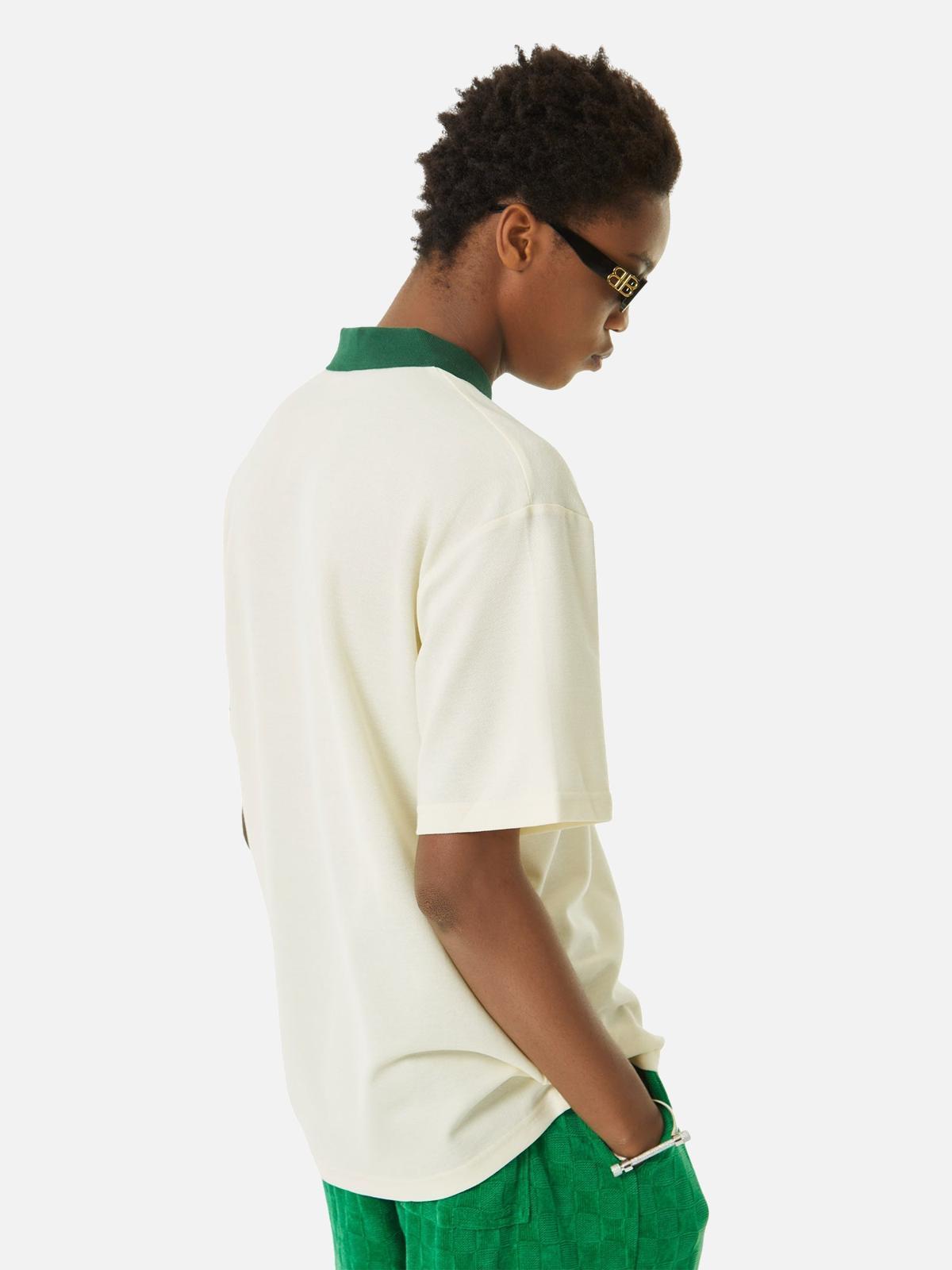 Concert Outfit Letter Embroidered Polo Shirt Concert Outfit Letter Embroidered Polo Shirt