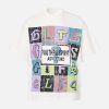 Concert Outfit Letter Graphic Crew-Neck T-Shirt