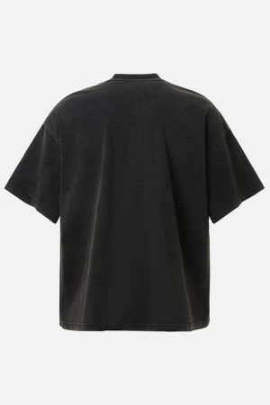 Concert Outfit Letter Graphic Crew-Neck T-Shirt