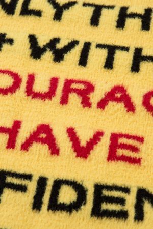 Concert Outfit Letter Graphic Sweater