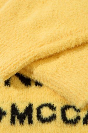 Concert Outfit Letter Graphic Sweater