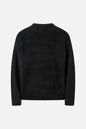 Concert Outfit Letter Graphic Sweater