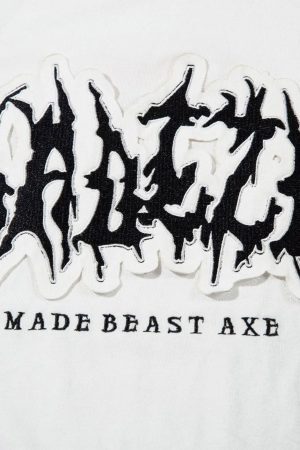 Concert Outfit Letter Patchwork Gradient Tank Top