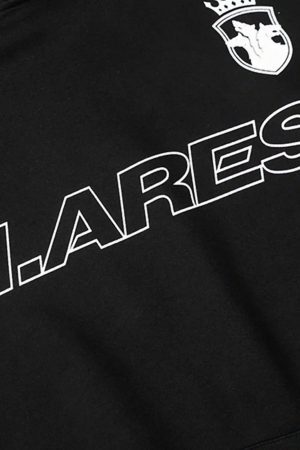 Concert Outfit Letter Print Line Design Hoodie